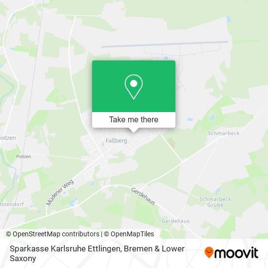 Sparkasse Karlsruhe Ettlingen map