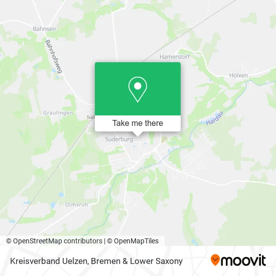 Карта Kreisverband Uelzen