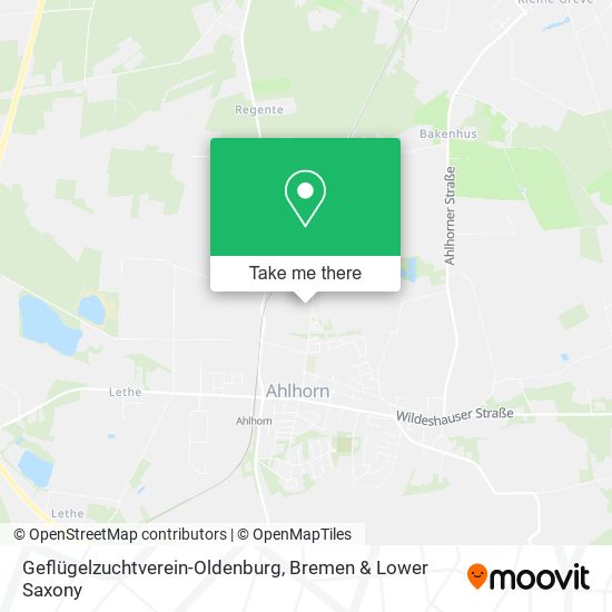 Geflügelzuchtverein-Oldenburg map