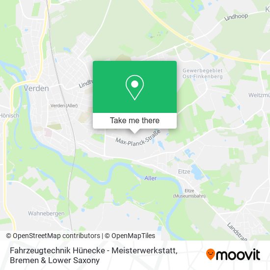 Fahrzeugtechnik Hünecke - Meisterwerkstatt map