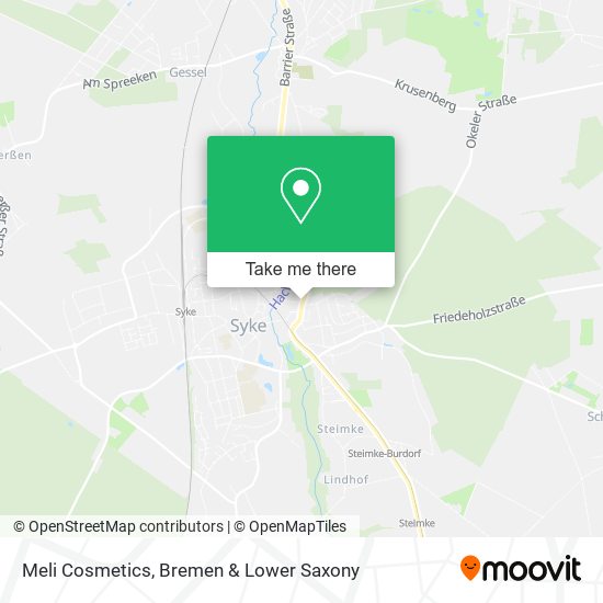 Meli Cosmetics map