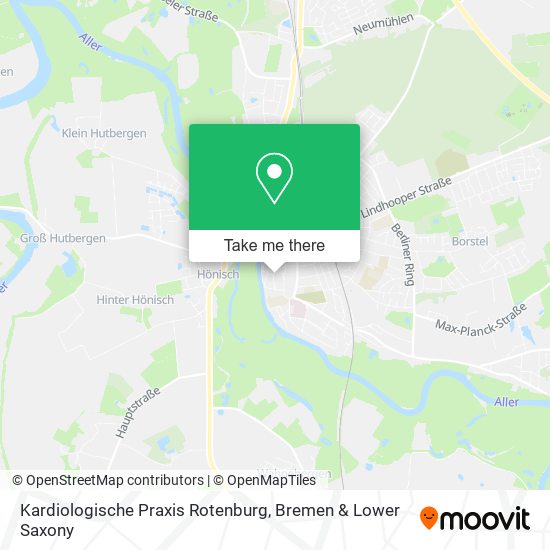 Kardiologische Praxis Rotenburg map