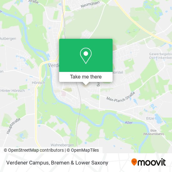 Verdener Campus map