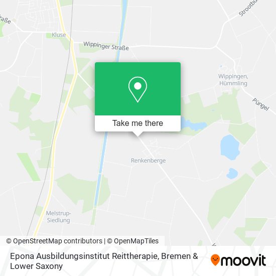 Epona Ausbildungsinstitut Reittherapie map
