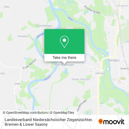 Landesverband Niedersächsischer Ziegenzüchter map