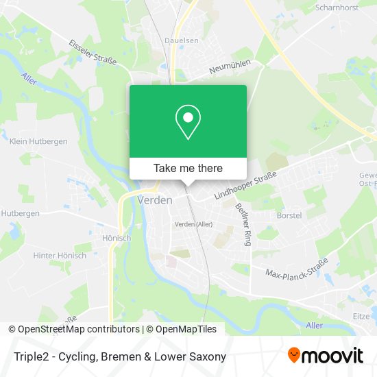 Triple2 - Cycling map