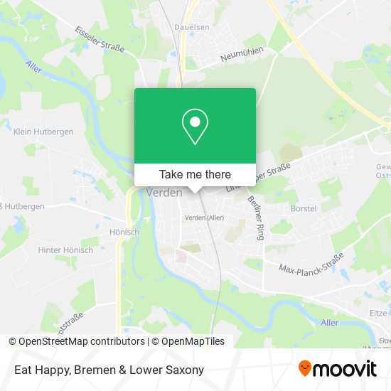 Eat Happy map