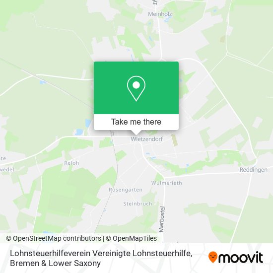 Lohnsteuerhilfeverein Vereinigte Lohnsteuerhilfe map