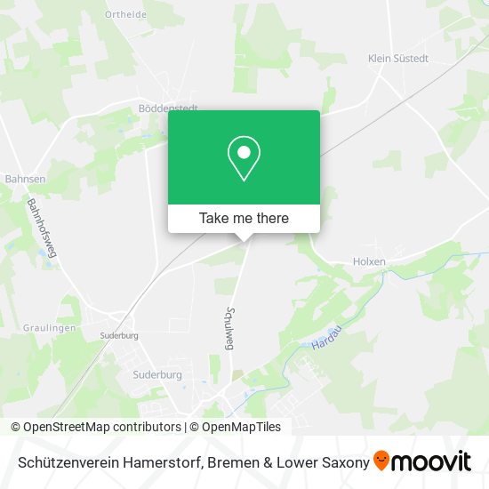 Schützenverein Hamerstorf map