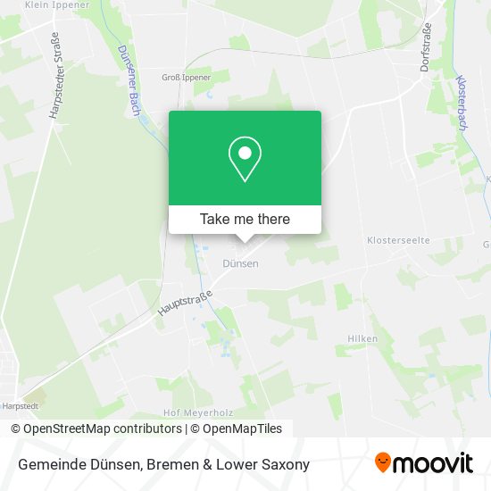 Gemeinde Dünsen map