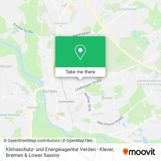 Klimaschutz- und Energieagentur Verden - Klever map