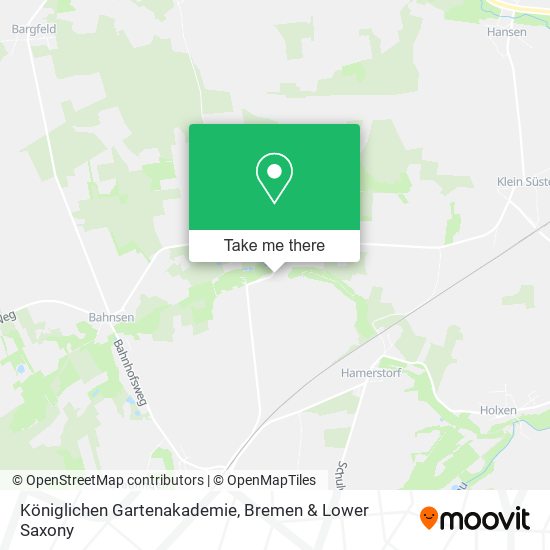 Königlichen Gartenakademie map