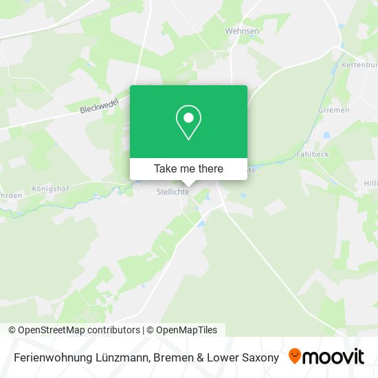 Ferienwohnung Lünzmann map