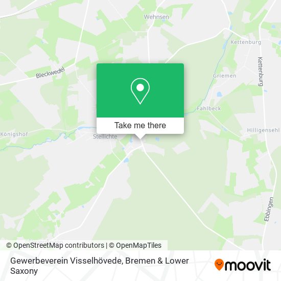 Gewerbeverein Visselhövede map