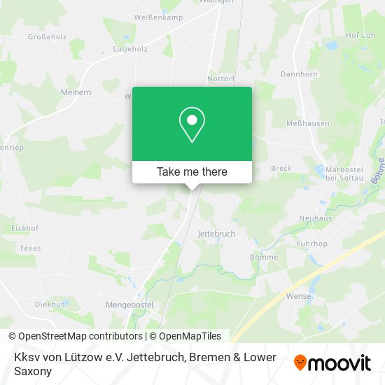Kksv von Lützow e.V. Jettebruch map