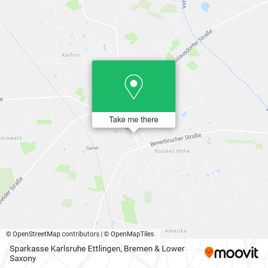 Sparkasse Karlsruhe Ettlingen map