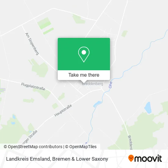 Карта Landkreis Emsland