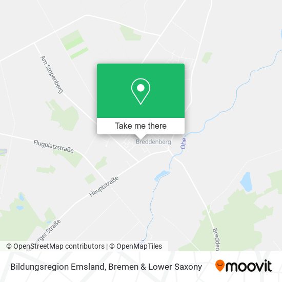 Bildungsregion Emsland map