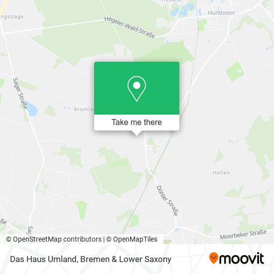 Das Haus Umland map