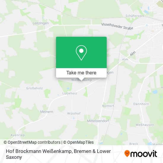 Hof Brockmann Weißenkamp map