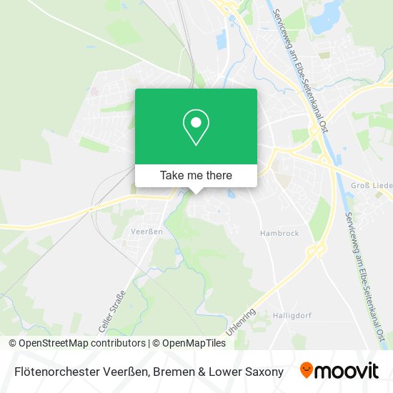 Flötenorchester Veerßen map