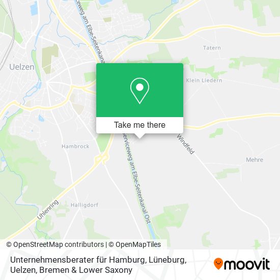 Unternehmensberater für Hamburg, Lüneburg, Uelzen map