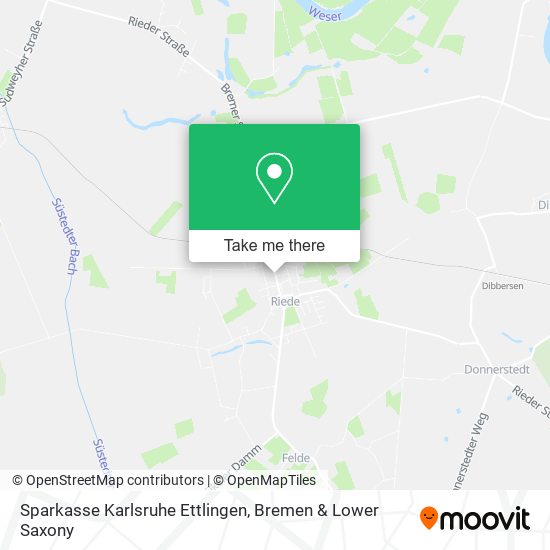 Sparkasse Karlsruhe Ettlingen map