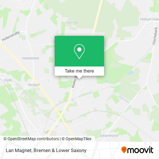Lan Magnet map