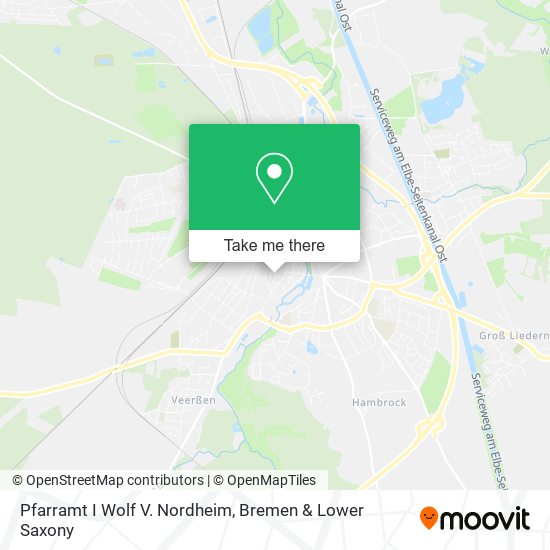 Pfarramt I Wolf V. Nordheim map