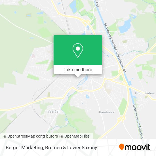 Berger Marketing map