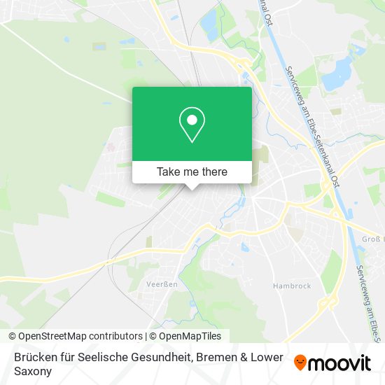 Brücken für Seelische Gesundheit map