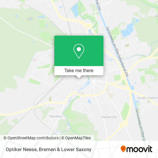 Optiker Neese map