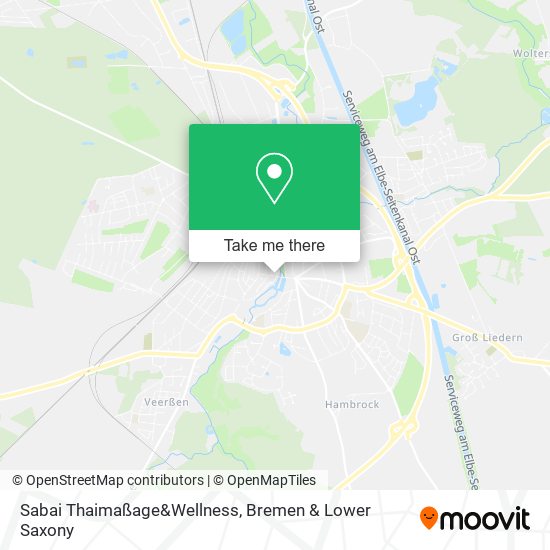 Sabai Thaimaßage&Wellness map