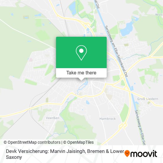 Devk Versicherung: Marvin Jaisingh map