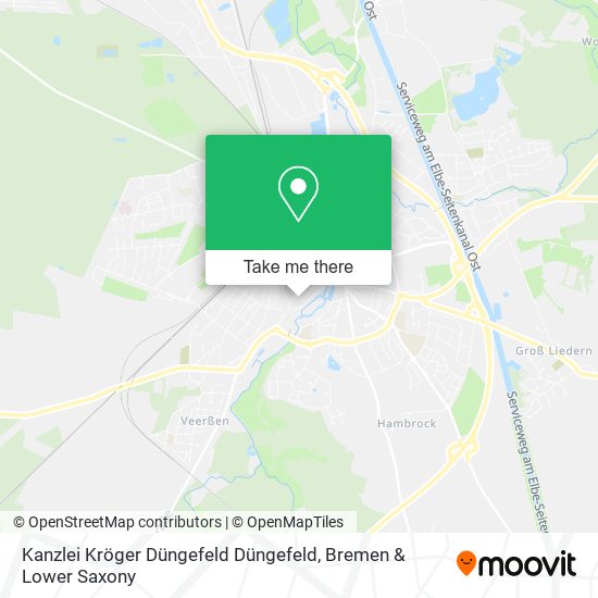 Карта Kanzlei Kröger Düngefeld Düngefeld