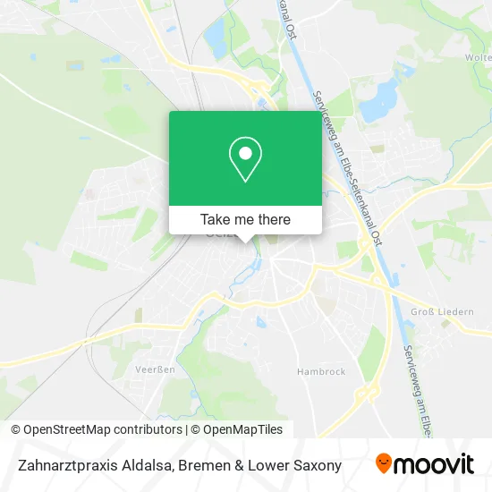 Zahnarztpraxis Aldalsa map
