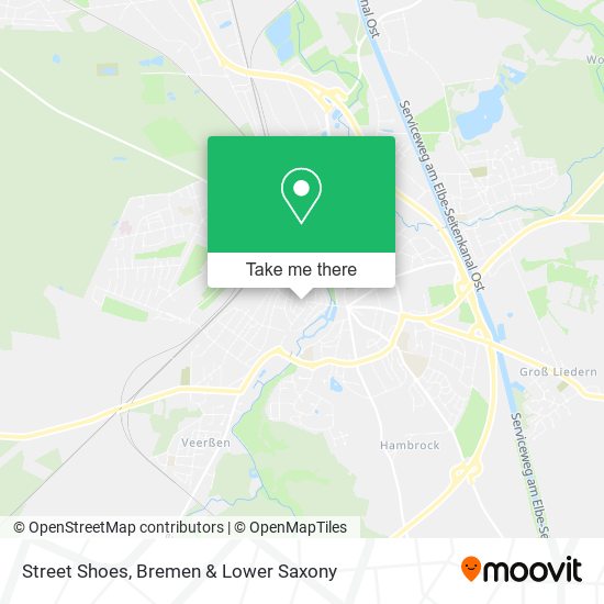 Street Shoes map