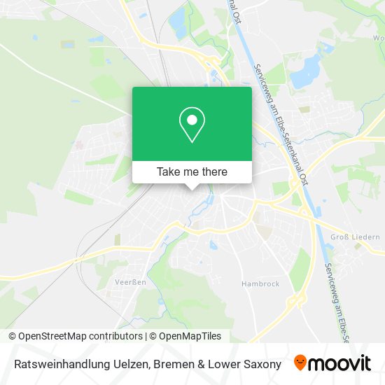 Ratsweinhandlung Uelzen map
