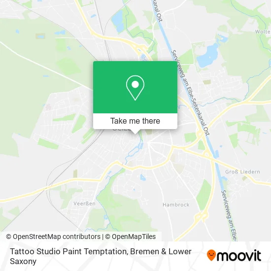 Tattoo Studio Paint Temptation map