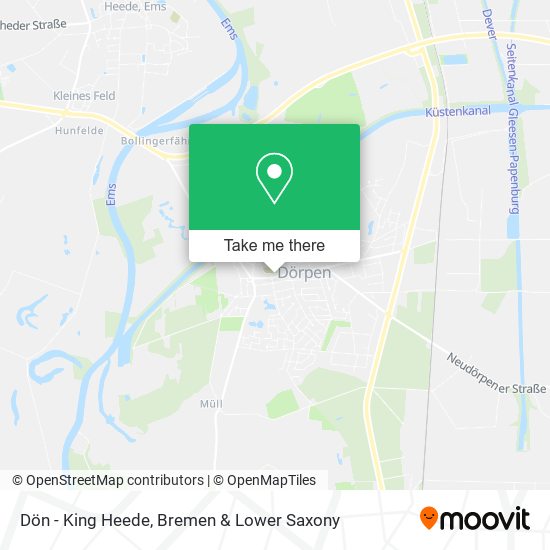 Dön - King Heede map