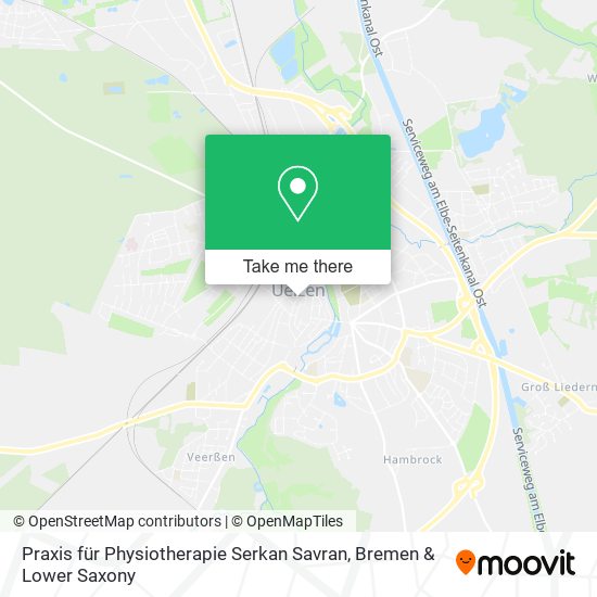 Praxis für Physiotherapie Serkan Savran map