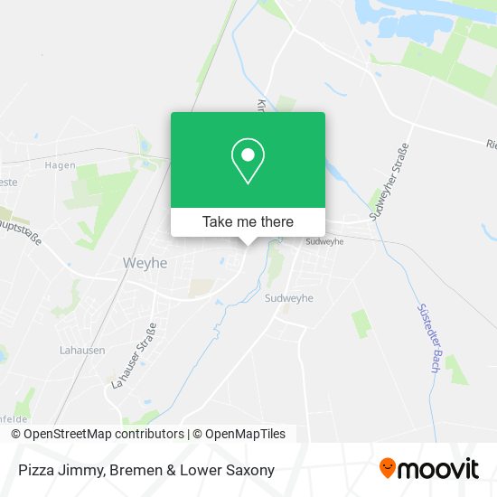Pizza Jimmy map