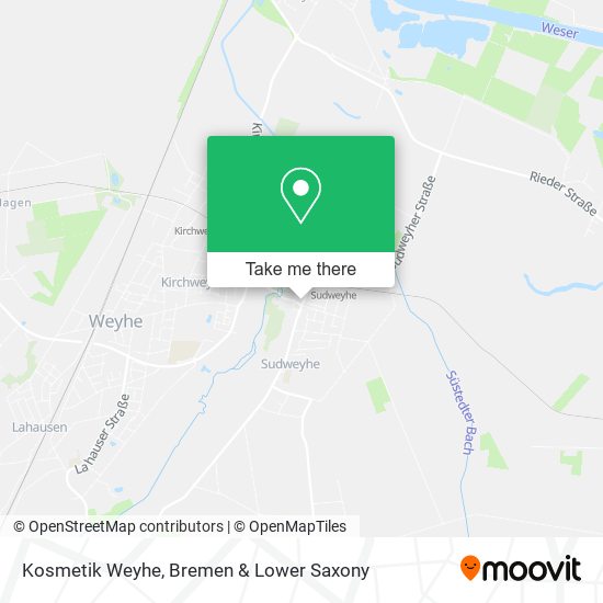 Kosmetik Weyhe map