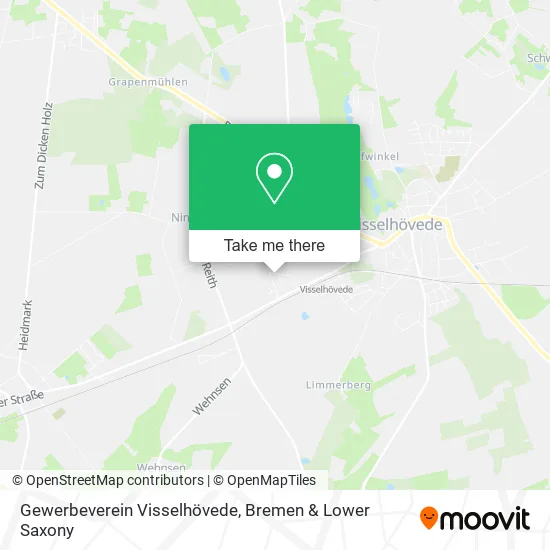 Карта Gewerbeverein Visselhövede