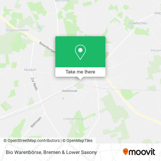Bio Warenbörse map