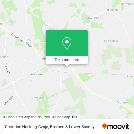 Christine Hartung-Czaja map