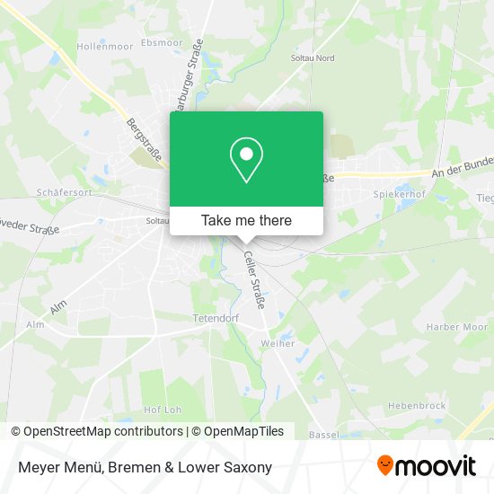Meyer Menü map