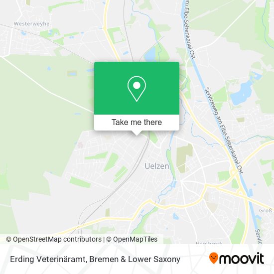Erding Veterinäramt map