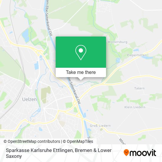 Sparkasse Karlsruhe Ettlingen map