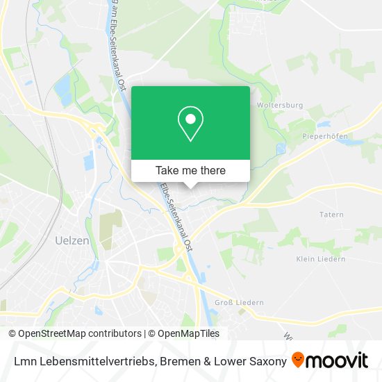 Lmn Lebensmittelvertriebs map